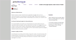 Desktop Screenshot of globaldecision.com